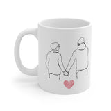 Couple holding hands MUG!!